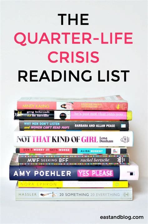 The Quarter Life Crisis Reading List Reading Lists Book Lists Books