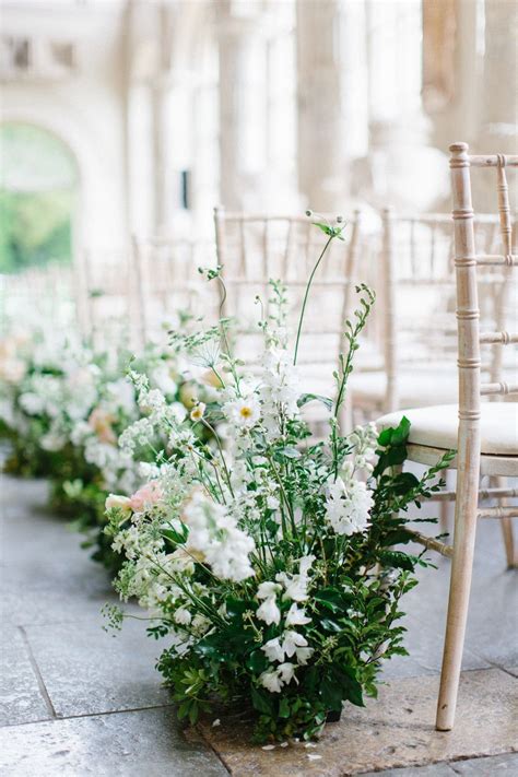 Trending Now Wedding Ceremony Aisles Lined With Potted Plants
