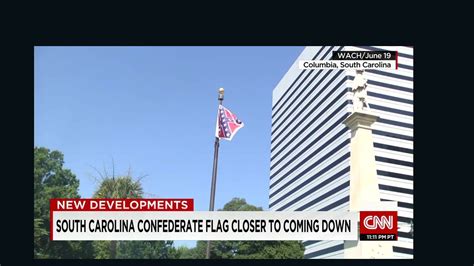 The Confederate Battle Flag Comes Down