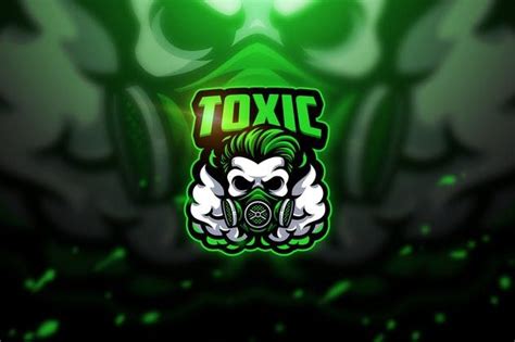 Toxic Team Mascot And Esport Logo By Aqrstudio On Envato Elements