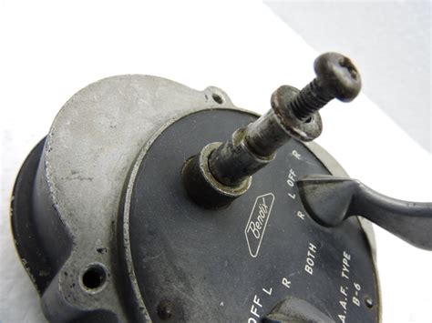 Ignition Switch Type B 6 Dual Engine Wwii Aeroantique