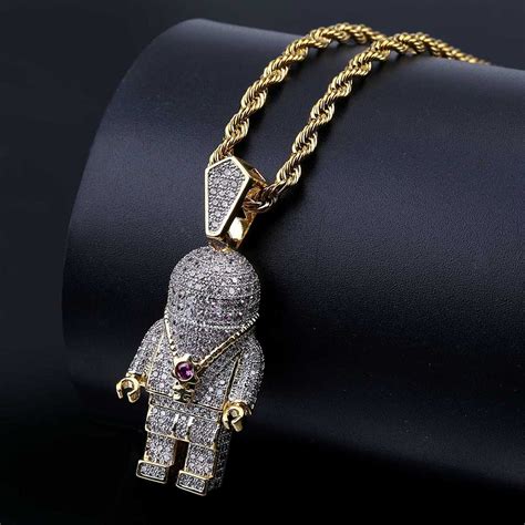 Only at malabar gold & diamonds. Wholesale Iced Out Pendant Luxury Designer Necklace Hip ...