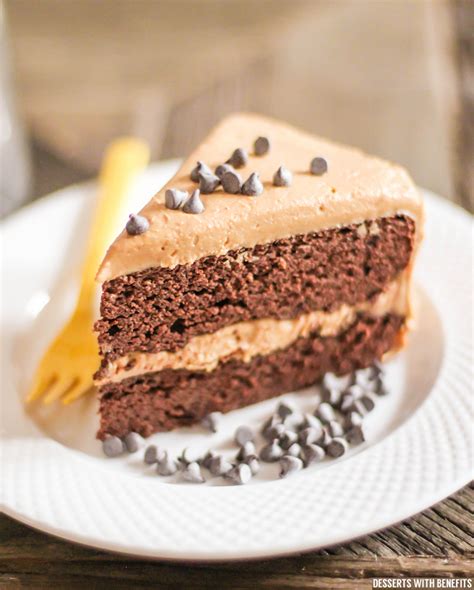 Desserts With Benefits Healthy Chocolate Cake With Peanut Butter