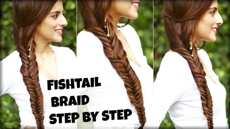 Fishtail Braid Easy Steps