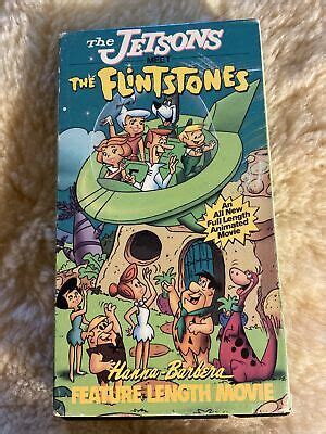 The Jetsons Meet The Flintstones VHS 1987 1989 Hanna Barbera Good