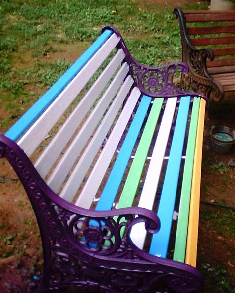 8 Best Garden Bench Color Ideas Images On Pinterest