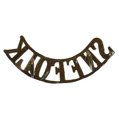 Suffolk Regiment (SUFFOLK) Shoulder Title