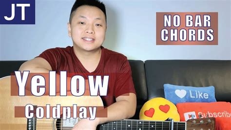 Yellow Coldplay Guitar Lesson Easiest Version Youtube