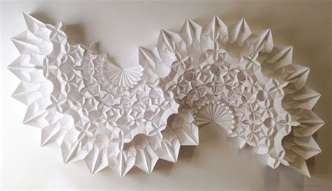 Geometric Paper Sculptures Matthew Shlian