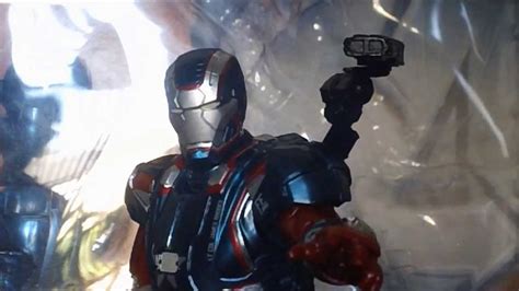 Iron Man 3 Marvel Legends James Rhodes Iron Patriot Review Youtube
