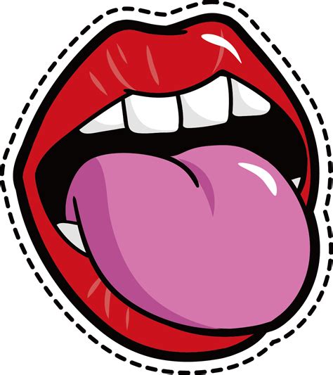 Tongue Cartoon Mouth Clip Art Tongue Png Transparent Image Png My XXX