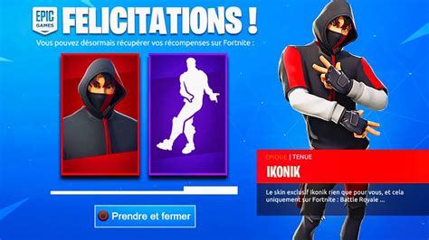 Voici 3 FaÇons Davoir Le Skin Ikonik Gratuitement Sur Fortnite