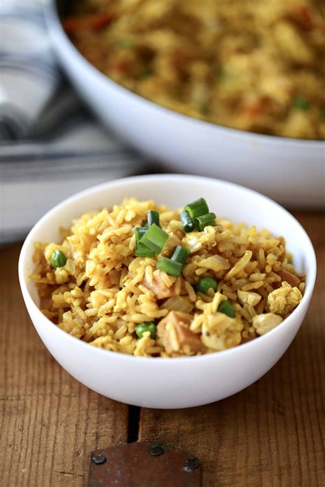 Easy Hawaiian Fried Rice With Spam Southern Kissed