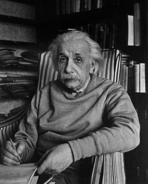 Einstein At His Princeton Home In 1949 In His Older Years Albert