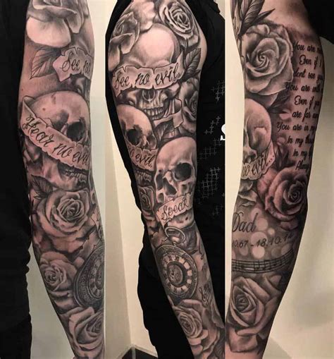 Evil evil tattoo on men arm. Top 97 Best Hear No Evil See No Evil Speak No Evil Tattoo ...