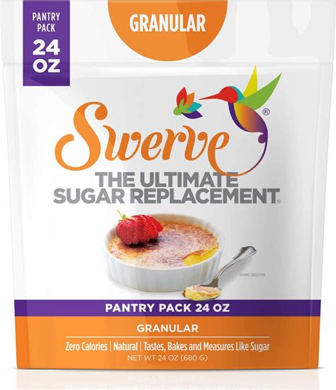 Swerve Ultimate Sugar Replacement Sweetener Granular Sugar Substitute