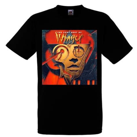 【winger】ロックtシャツ メンズ バンドtシャツ メンズ Winger The Very Best Of Winger 2001