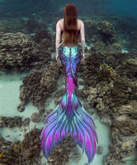 Gorgeous Silicone Finfolk Tail Mermaid Photography Silicone Mermaid