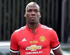 Paul Pogba: Brother Mathias in Man United shirt at Old Trafford ...