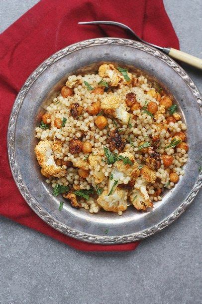 Toss it well and put it on a baking sheet and bake for 15 minutes, making sure the cauliflower doesn't overcook. ROASTED CAULIFLOWER AND GARBANZO COUSCOUS With BALSAMIC ...