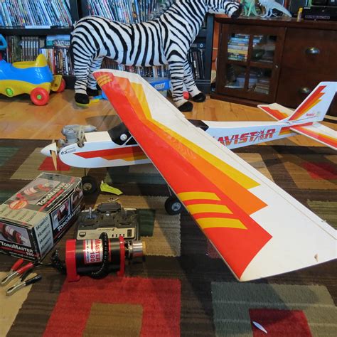 Sold Avistar Hobbico Rc Plane Set Complete