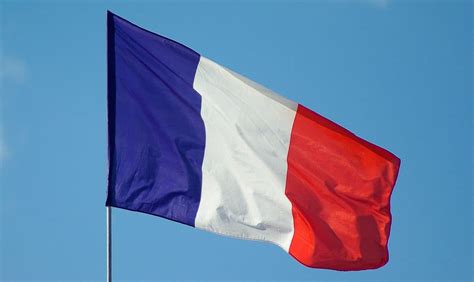 Dibujo de la bandera de francia para imprimir y colorear con los niños. Bandera de Francia | Banderas Online