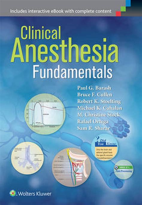 Clinical Anesthesia Fundamentals By Paul G Barash Paperback