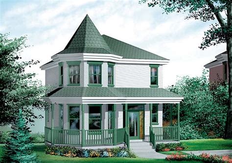 House Plan 49403 Victorian Style With 1444 Sq Ft 3 Bed 1 Bath 1