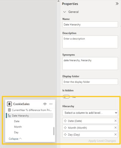 How To Create Date Hierarchies In Power Bi