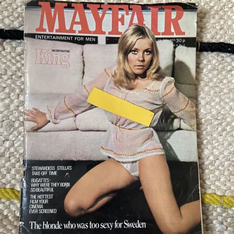 vintage mayfair magazine vol 6 no 2 1970s glamour pin up eur 3 46 picclick de