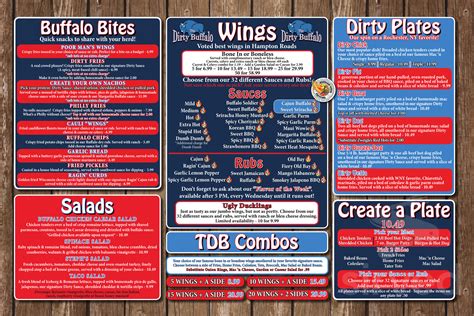 The Dirty Buffalo menus in Virginia Beach, Virginia, United States