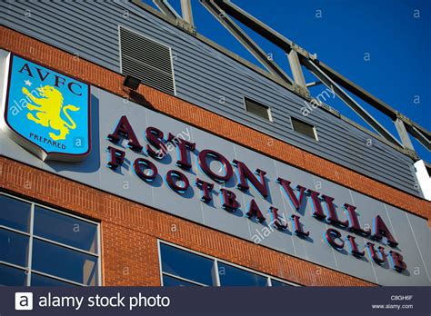 The club competes in the premier league, the top tier of the english football league system. Villa Park the home stadium of Aston Villa Stock Photo ...