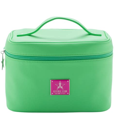 #jeffreestarcosmetics #jeffree star makeup #beauty #beautyblogger #makeup #follow4follow #i follow back #like4like #the hype is real #i should go to bed. Jeffree Star Cosmetics Travel Makeup Bag Green | Beautylish