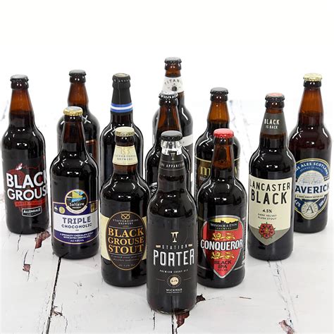 Case Of 12 British Dark Beers By Best Of British Beer