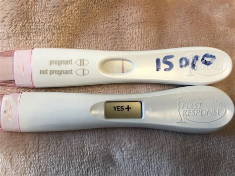 15DPO FMU FRER/15DPO SMU First Response Digital. After a negative