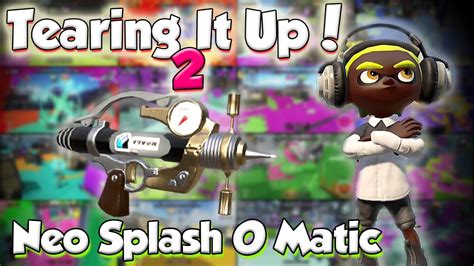 Splatoon 2 Tearing It Up W Neo Splash O Matic Pinpoint Accuracy