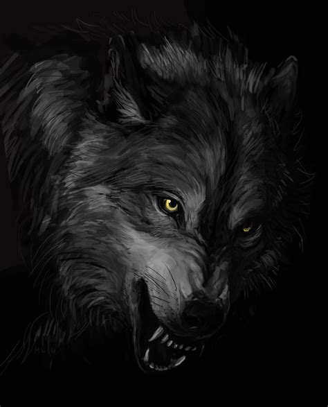 The Best 21 Evil Wolf Dark Wolf Wallpaper 4k