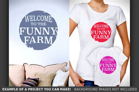 Welcome To The Funny Farm Svg File Farm House Decor Sign Svg 622 By