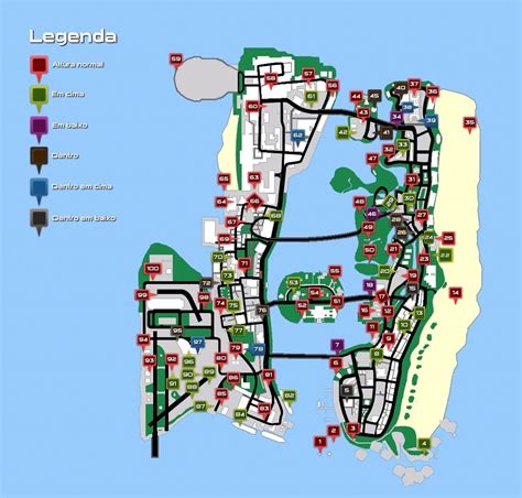 Grand Theft Auto Vice City Localiza O Dos Pacotes Secretos Saltos