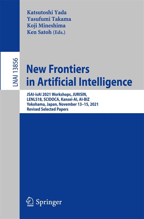 New Frontiers In Artificial Intelligence Buch Versandkostenfrei Bei