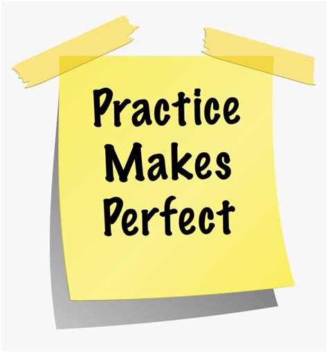 Better Interview Preparation Practice Makes Perfect Clipart Hd Png