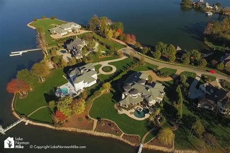 Norman Estates Luxury Lake Norman Homes For Sale And Aerial Video