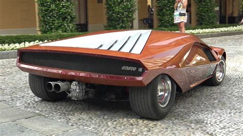 1970 Lancia Stratos Hf Zero Concept Start Up Sound