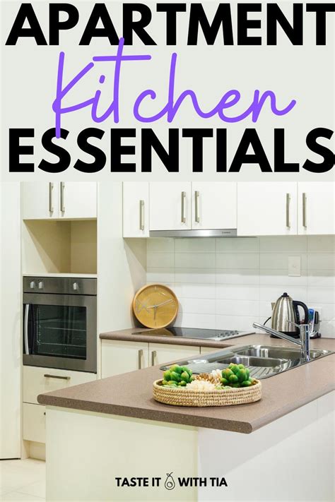 List of kitchen items for first apartment. First Apartment Kitchen Essentials (Links + Total Cost ...