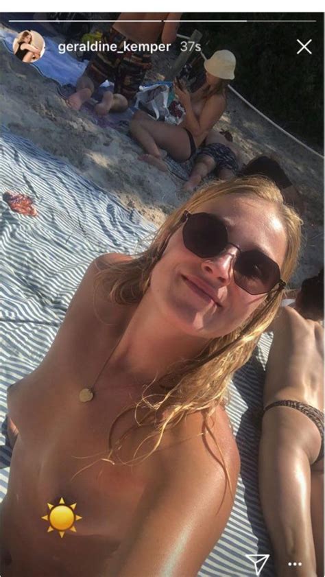 Throwback Geraldine Kemper Deelt Topless Kiekjes Op Instagram Het