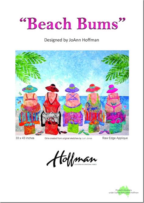 beach bums patterns joann hoffman designs product detail victorian textiles