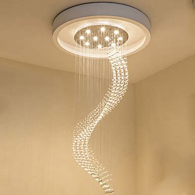 Ceiling lights as a general light source. Modern LED Crystal Ceiling Pendant Lights Indoor ...