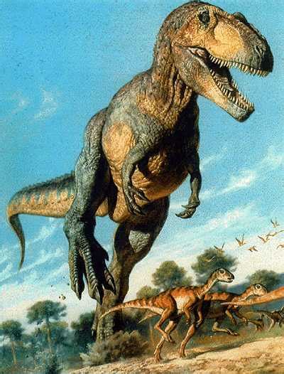 The theropods were a suborder of the order names with an asterisk (*) were not dinosaurs. Giganotosaurus - EcuRed