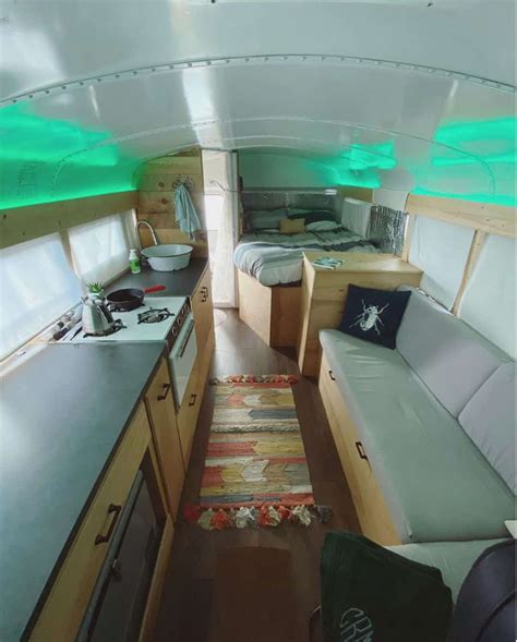 10 Amazing Short Bus Conversions You Have To See The Wayward Home