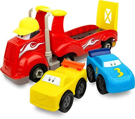 Boley Racing Rascals Hauler Truck Toy Car Set 3 Pack